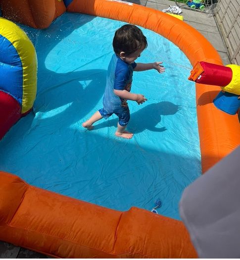 water slide