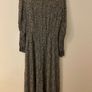 Massimo Dutti Leopard Print Fully Lined Midi Dress Size 12 Image 4