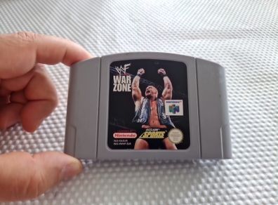 Wf War Zone Wrestling N64 Nintendo 64 Arcade Retro Games Original