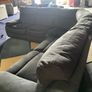 Dark grey corner sofa electric recliner couch Image 5