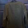 Vintage 90s Forest Green Collarless Blazer Jacket - Size 18 - Made in Ireland Image 3