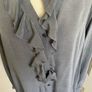 Mos Mosh dressy grey viscose shirt - size 12 Image 2