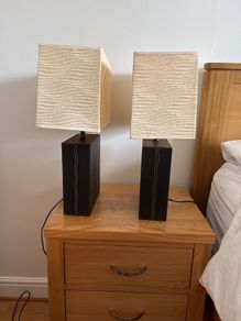 Table Lamps 25 each or Two for 40