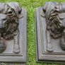 Antique  Pair of Bakelite Sculpture Lions Image 2
