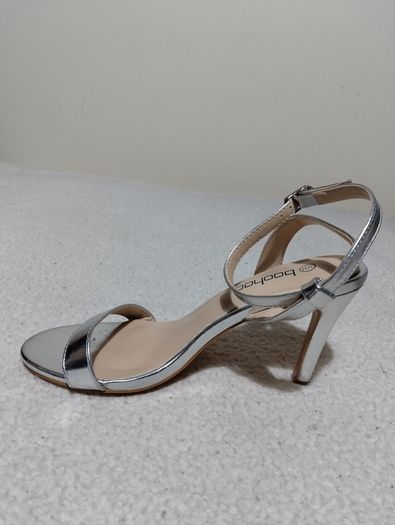 Boohoo Silver Occasion Shoes