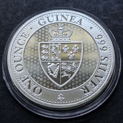 2019 St Helena One Ounce 1oz Guinea .999 Silver Coin The East India Company