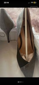 Grey High Heels