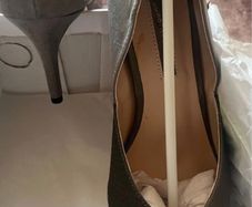Grey High Heels
