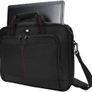Targus Laptop Bag, Black 15.6" Classic Slim Briefcase Messenger Bag, Spacious, Ergonomic, Foam Padded Laptop Case for Devices Up To 16" (TCT027US) Shoulder Bag 16 inch Image 5