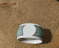 Wedgwood Sarah's Garden pattern napkin ring.
