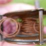 Antique Brass and wood Fishing Reel Image 3