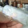 472 - Set of 6 Vintage Clear Glass Cork Screw Top Collectible Decorative Bottles Image 8