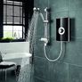 Collection 2  Shower Electric 9.5 KW  Triton Aspirante I Black Gloss I Electrical Showers | with Showerhead and Anti Twist Hose | Best Electric Shower Units for Bathrooms Image 4