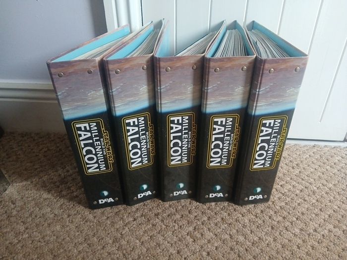 Star wars millenium falcon fact files (Complete)