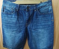 Men's Denim Shorts, 38"