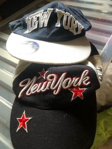 2 x New York baseball caps