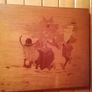 Hand made craft Carved Wooden Sculpture Image 6