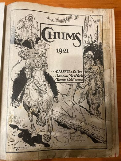Vintage annual:'Chums' annual 1921