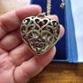Vintage Heart Necklace Image 4