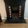 Victorian Antique Cast Iron Fireplace Image 7