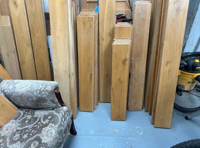 Oak flooring