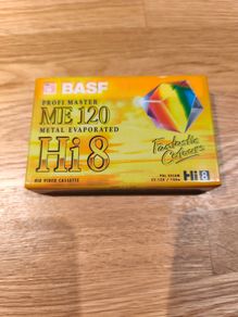 37 x Brand New Sealed Blank 8mm & Hi8 Video Tapes (Fuji / BASF)