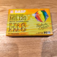37 x Brand New Sealed Blank 8mm & Hi8 Video Tapes (Fuji / BASF)