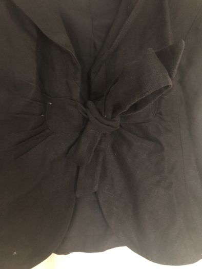 Aruba Black linen jacket