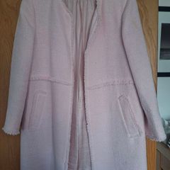 Zara Coat, Baby Pink