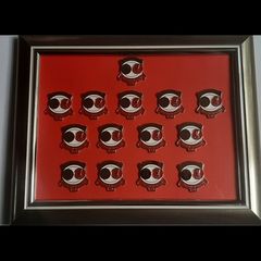 Liverpool European Cup winners1981 badge set