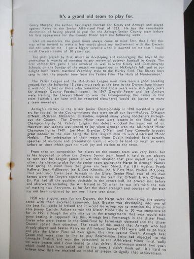 GAA Opening  McGleenon Park, Keady, 1977