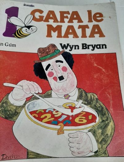 Gaeilge Gafa le Mata school book