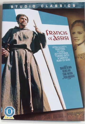 Francis Of Assisi [Michael Curtiz Film] [1960] Bradford Dillman & Dolores Hart [1xDVD Movie]