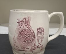 Vintage Sandland The Ashes 1883 Cricket Mug