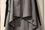 Waterfall front Grey Jacket