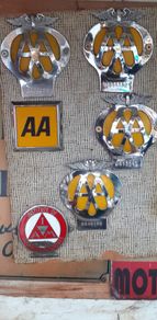 AA Car Badge Vintage