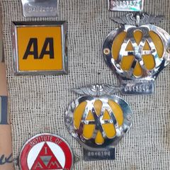 AA Car Badge Vintage