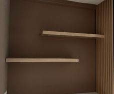 Floating shelves