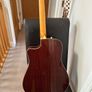 Fender Kingman Acoustic/Electric Bass Guitar with hard shell case. Image 6