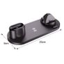 New QI 15W Wireless 3 Plugs Charger Dock Station Phone Watch Headphones #1415 Image 2