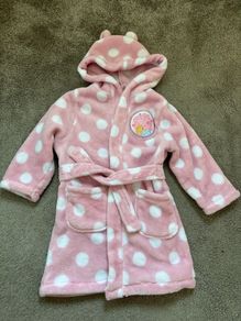 girls bath robe 2-3years old 98cm