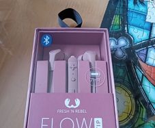 Fresh N Rebel Flow Tip Wireless Headphones Dusty Pink