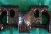 Soviet russian, track link for a T-26 tank