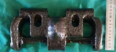 Soviet russian, track link for a T-26 tank