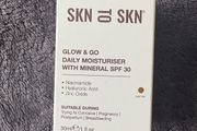 Skin to skin Glow &amp; Go daily moisturiser with mineral spf 30 - 30ml