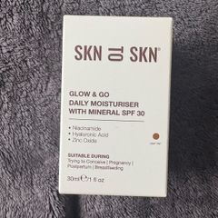 Skin to skin Glow & Go daily moisturiser with mineral spf 30 - 30ml