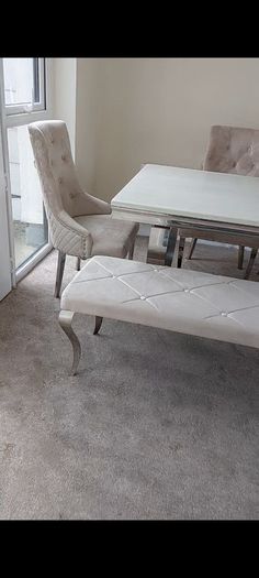 Marble Kitchen table and chairs