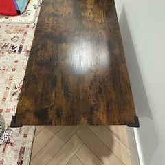 Solid Coffee Table with Drawers
