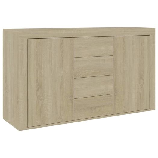 Sideboard Sonoma Oak 120x36x69 cm Chipboard