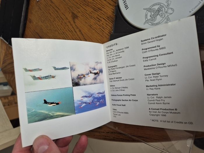 air corp history CD 1922 to 1997
